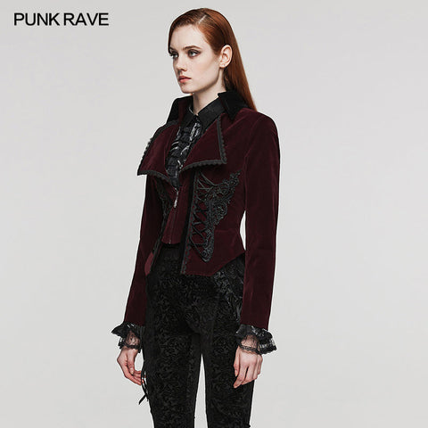 Gothic Fake zweiteilige Jacke