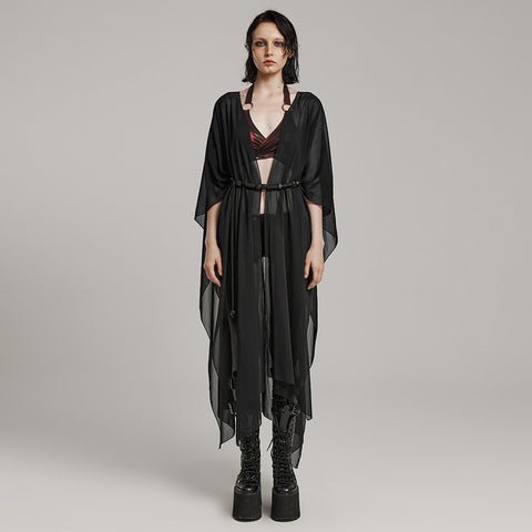 Goth Eleganter Sonnenschutzschal