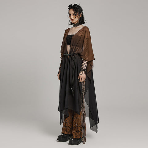 Goth Eleganter Sonnenschutzschal