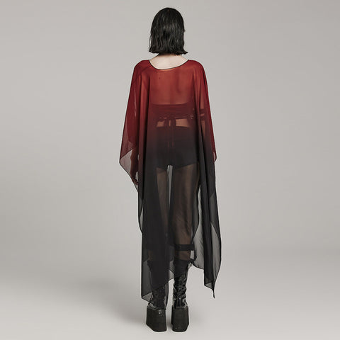 Goth Eleganter Sonnenschutzschal