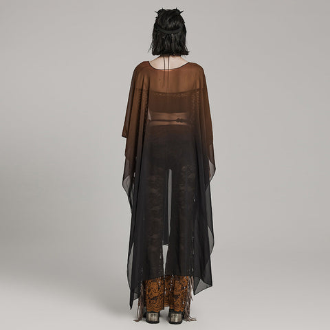 Goth Eleganter Sonnenschutzschal