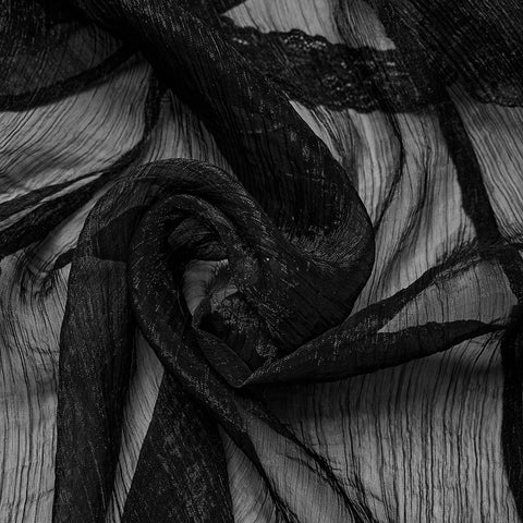 Lange Strickjacke mit Goth-Perspektive