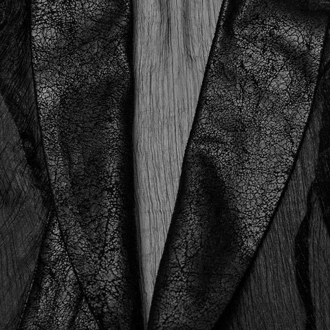 Lange Strickjacke mit Goth-Perspektive