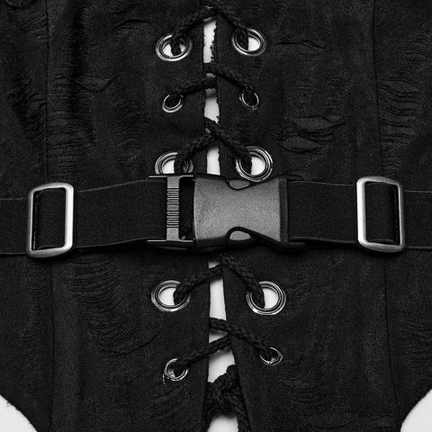 PUNK Neckholder-Crop-Top