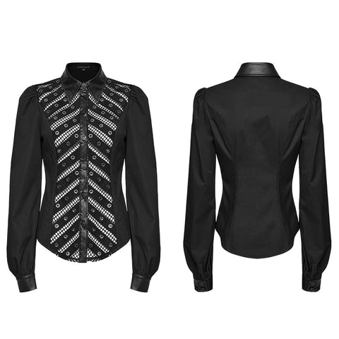 Sexy hohles Punk-Shirt