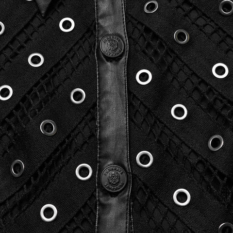 Sexy hohles Punk-Shirt