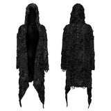 Wasteland Batik-Punk-Mantel im Used-Look