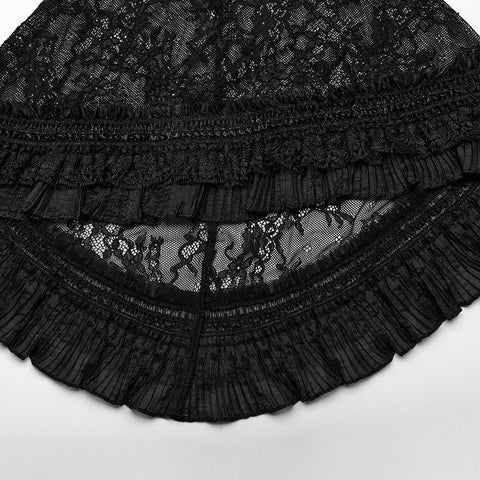 Wunderschönes Spitzenhemd im Gothic-Palast-Stil