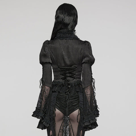 Wunderschönes Spitzenhemd im Gothic-Palast-Stil
