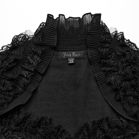 Wunderschönes Spitzenhemd im Gothic-Palast-Stil
