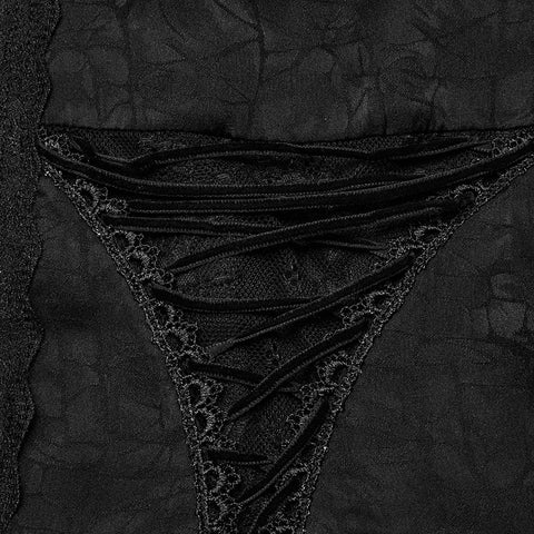 Wunderschönes Spitzenhemd im Gothic-Palaststil