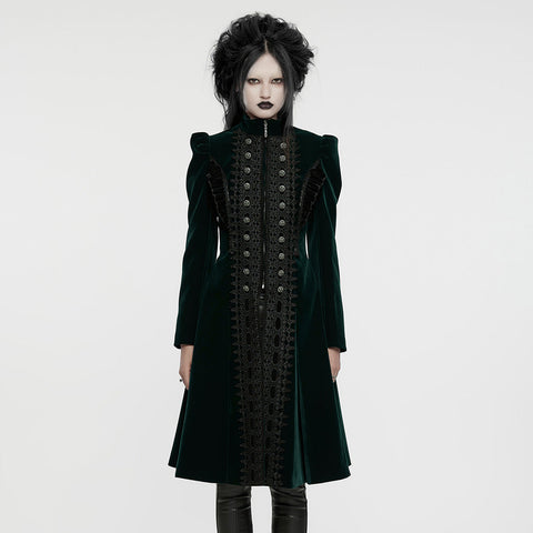 Wunderschöner symmetrischer Goth-Mantel