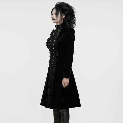 Wunderschöner symmetrischer Goth-Mantel