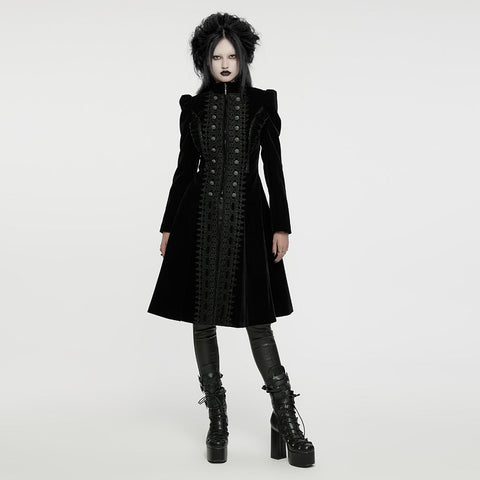 Wunderschöner symmetrischer Goth-Mantel