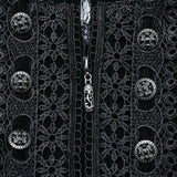 Goth Wunderschöner symmetrischer Mantel