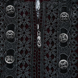 Wunderschöner symmetrischer Goth-Mantel