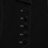 Goth Exquisiter bestickter Mantel