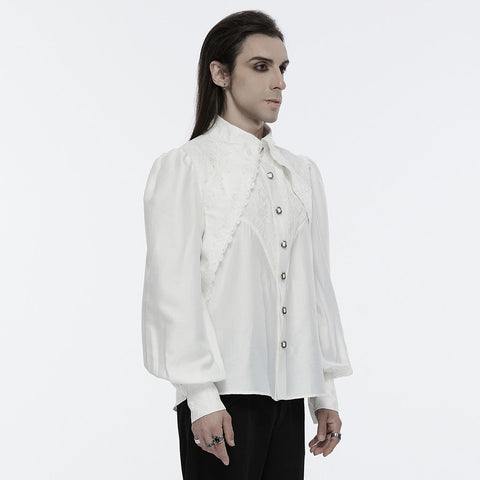 Wunderschönes Gothic-Shirt mit Lagenmuster