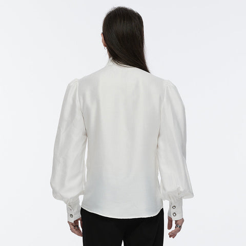 Wunderschönes Gothic-Shirt mit Lagenmuster