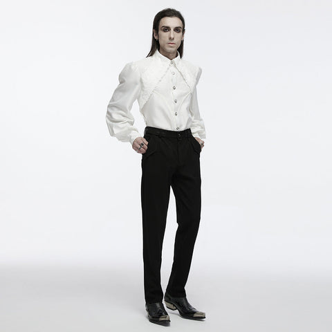 Wunderschönes Gothic-Shirt mit Lagenmuster
