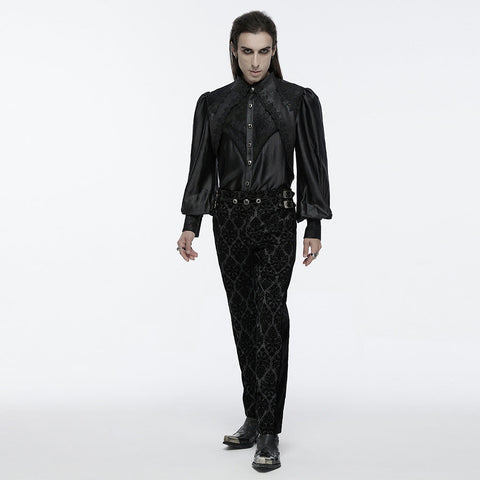 Wunderschönes Gothic-Shirt mit Lagenmuster