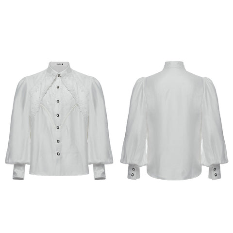 Wunderschönes Gothic-Shirt mit Lagenmuster