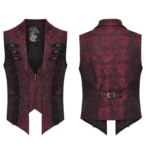 Gothic Rose Wunderschöne Weste