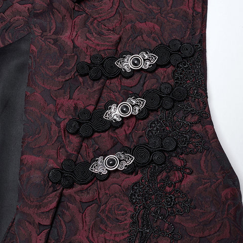 Gothic Rose Wunderschöne Weste