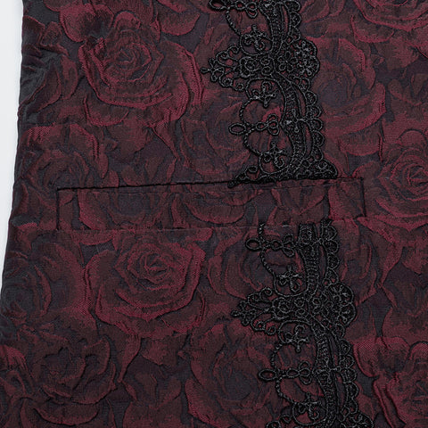 Gothic Rose Wunderschöne Weste