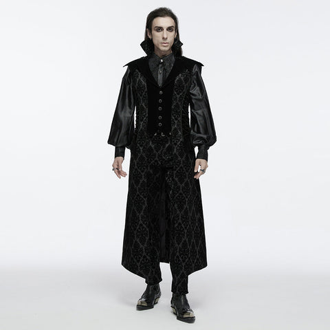 Wunderschöne Gothic-Jacke mit Stehkragen