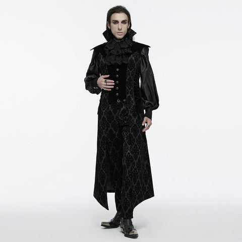 Wunderschöne Gothic-Jacke mit Stehkragen