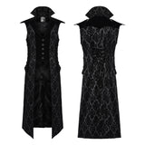 Wunderschöne Gothic-Jacke mit Stehkragen