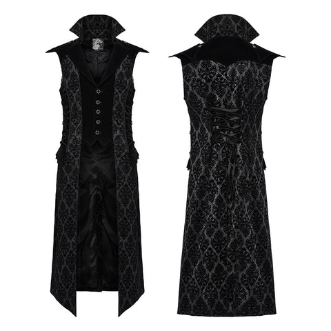 Wunderschöne Gothic-Jacke mit Stehkragen