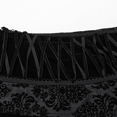 Wunderschöne Gothic-Jacke mit Stehkragen