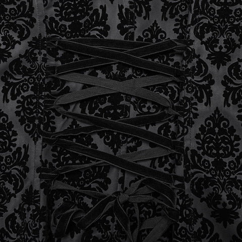 Wunderschöne Gothic-Jacke mit Stehkragen