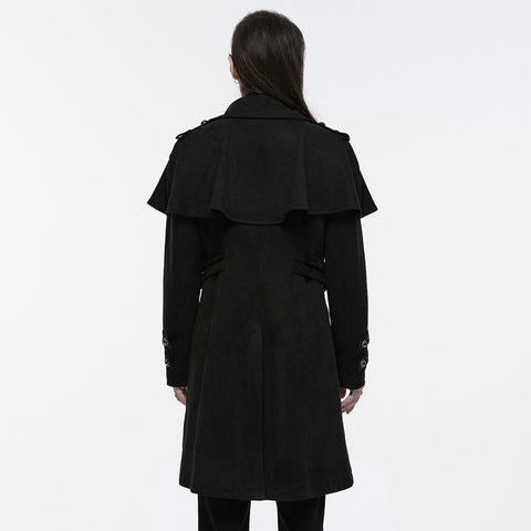 Jacke im Gothic-Umhang-Stil