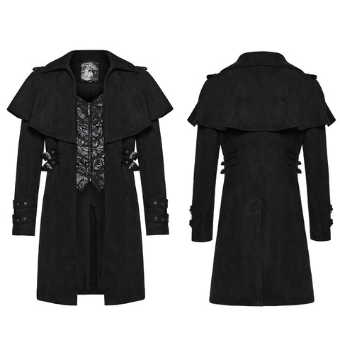 Jacke im Gothic-Umhang-Stil