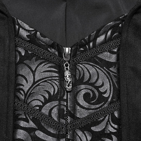 Jacke im Gothic-Umhang-Stil