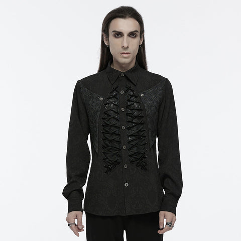 Gothic-Strukturhemd