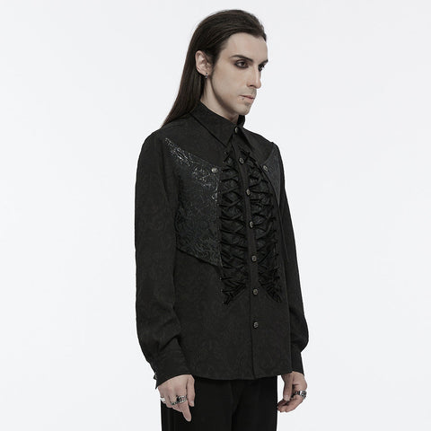 Gothic-Strukturhemd