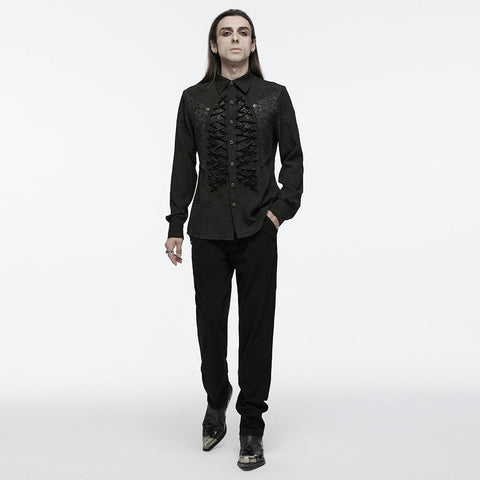 Gothic-Strukturhemd