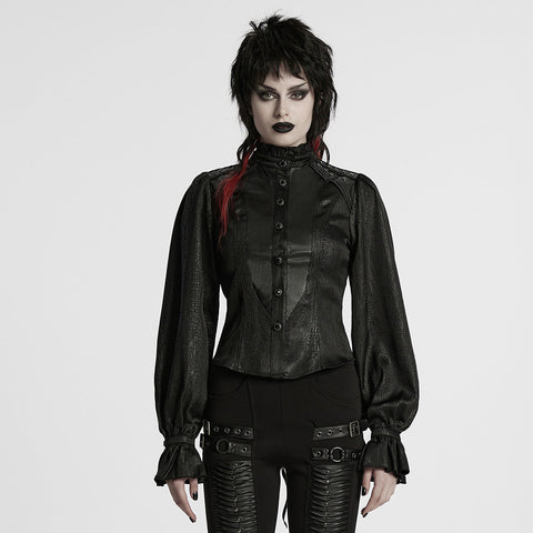 Hemd mit Gothic-Muster