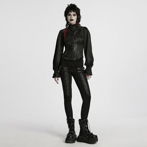 Hemd mit Gothic-Muster