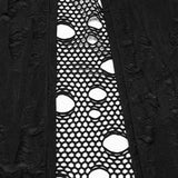 Gothic Dekadenter asymmetrischer Strickmantel