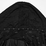 Gothic Dekadenter asymmetrischer Strickmantel