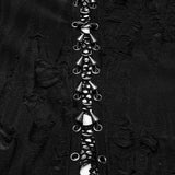 Gothic Dekadenter asymmetrischer Strickmantel