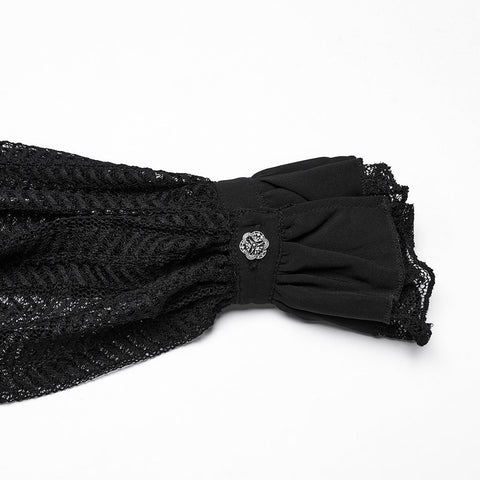Gothic Swing-Ärmel-Shirt
