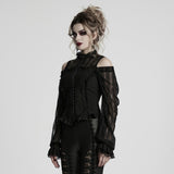 Gothic Swing-Ärmel-Shirt