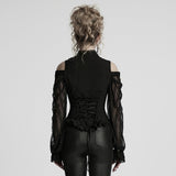 Gothic Swing-Ärmel-Shirt