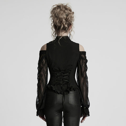 Gothic Swing-Ärmel-Shirt